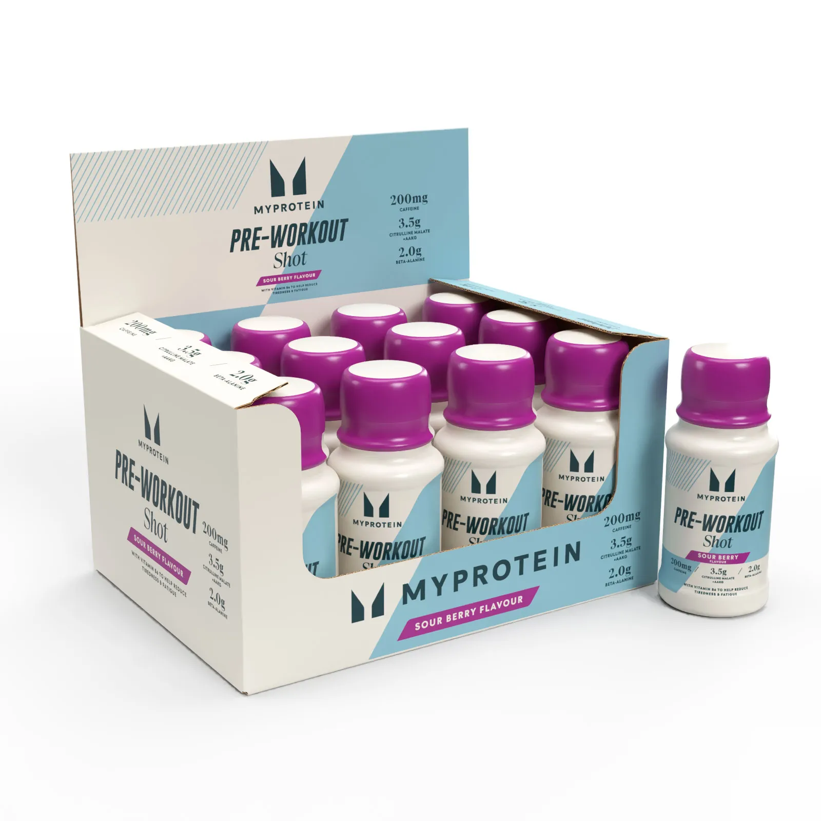 Myprotein Pre-Workout Shot Zure Bes derde productfoto.
