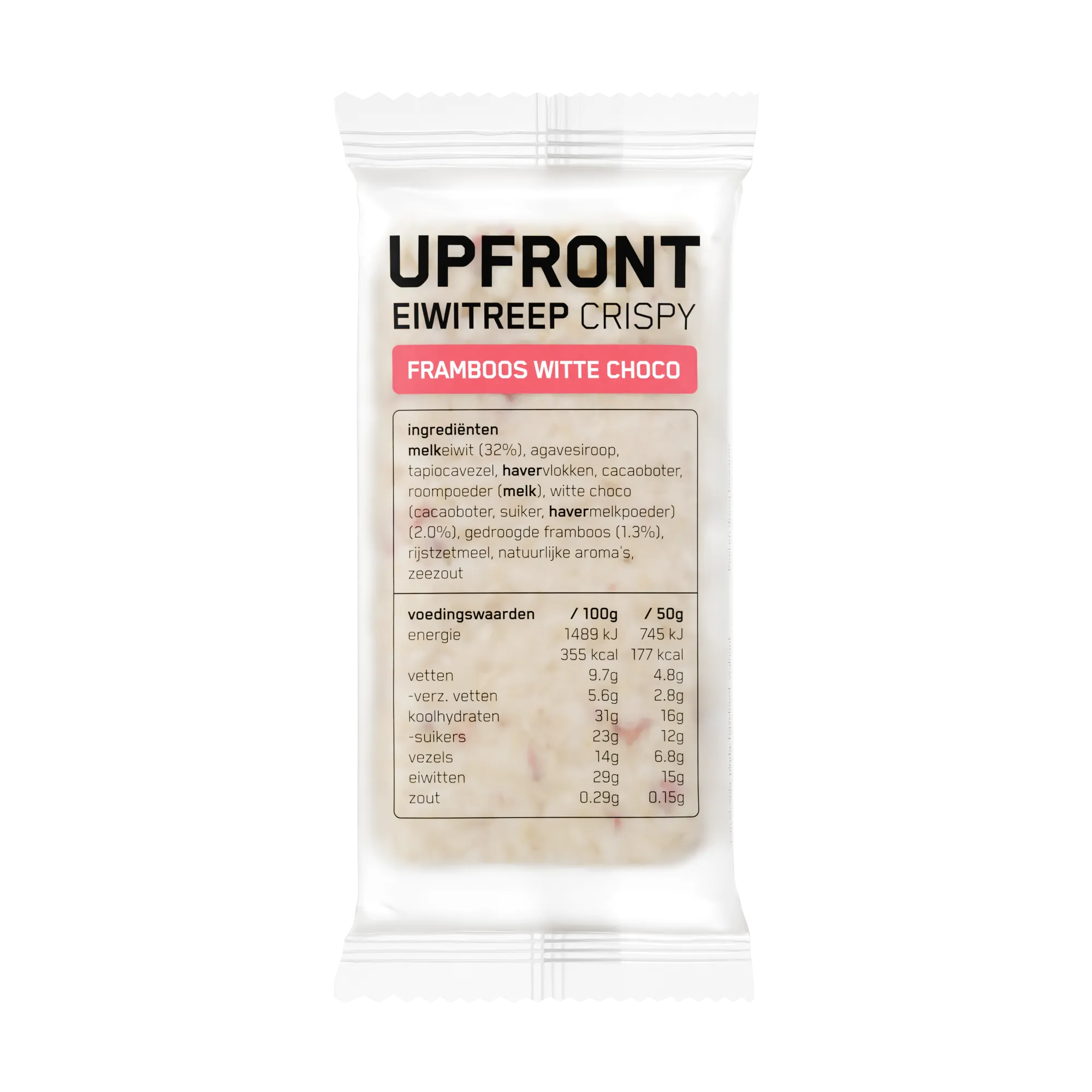 Officiële productfoto van Upfront Eiwitreep Crispy.