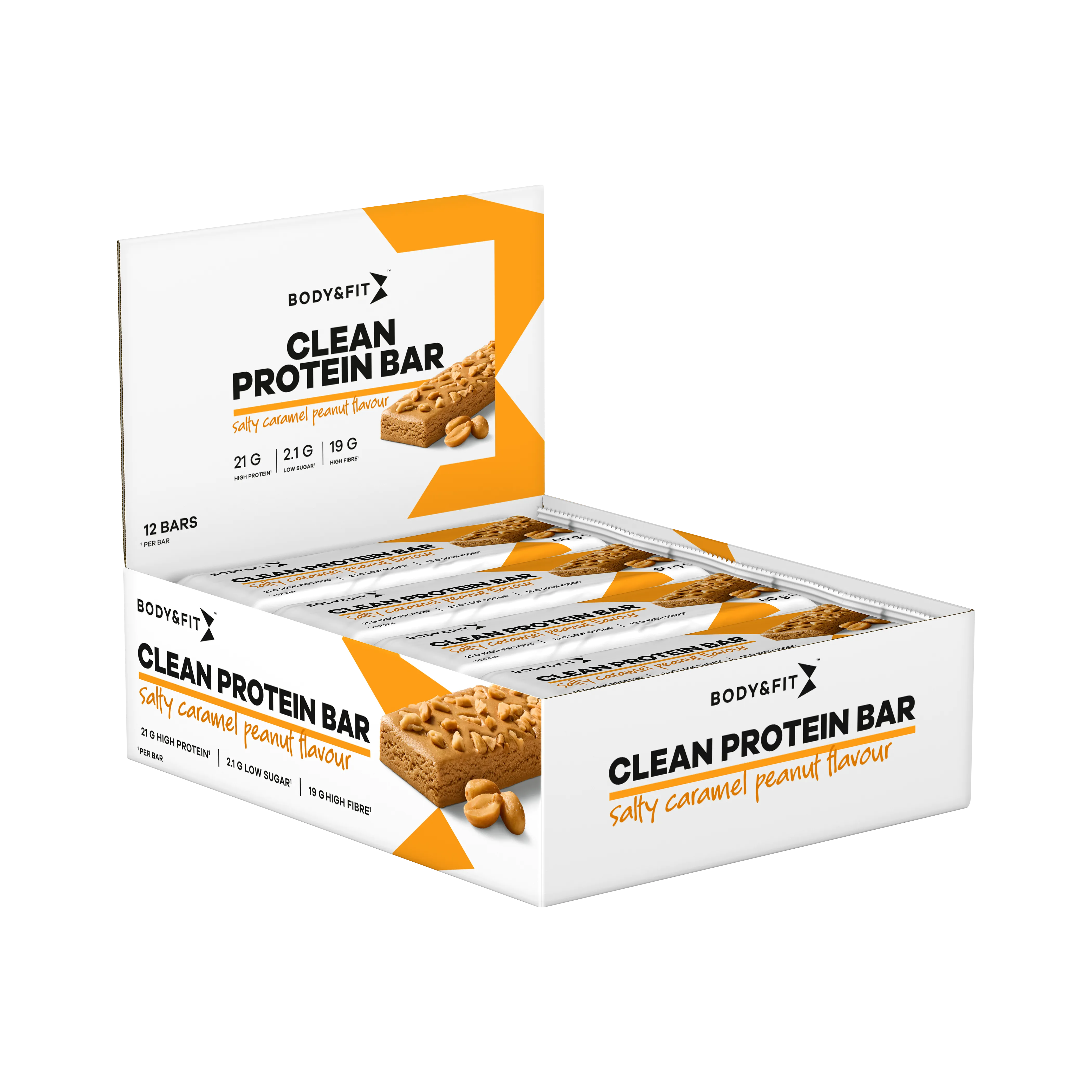 Officiële productfoto van Body & Fit Clean Protein Bar.