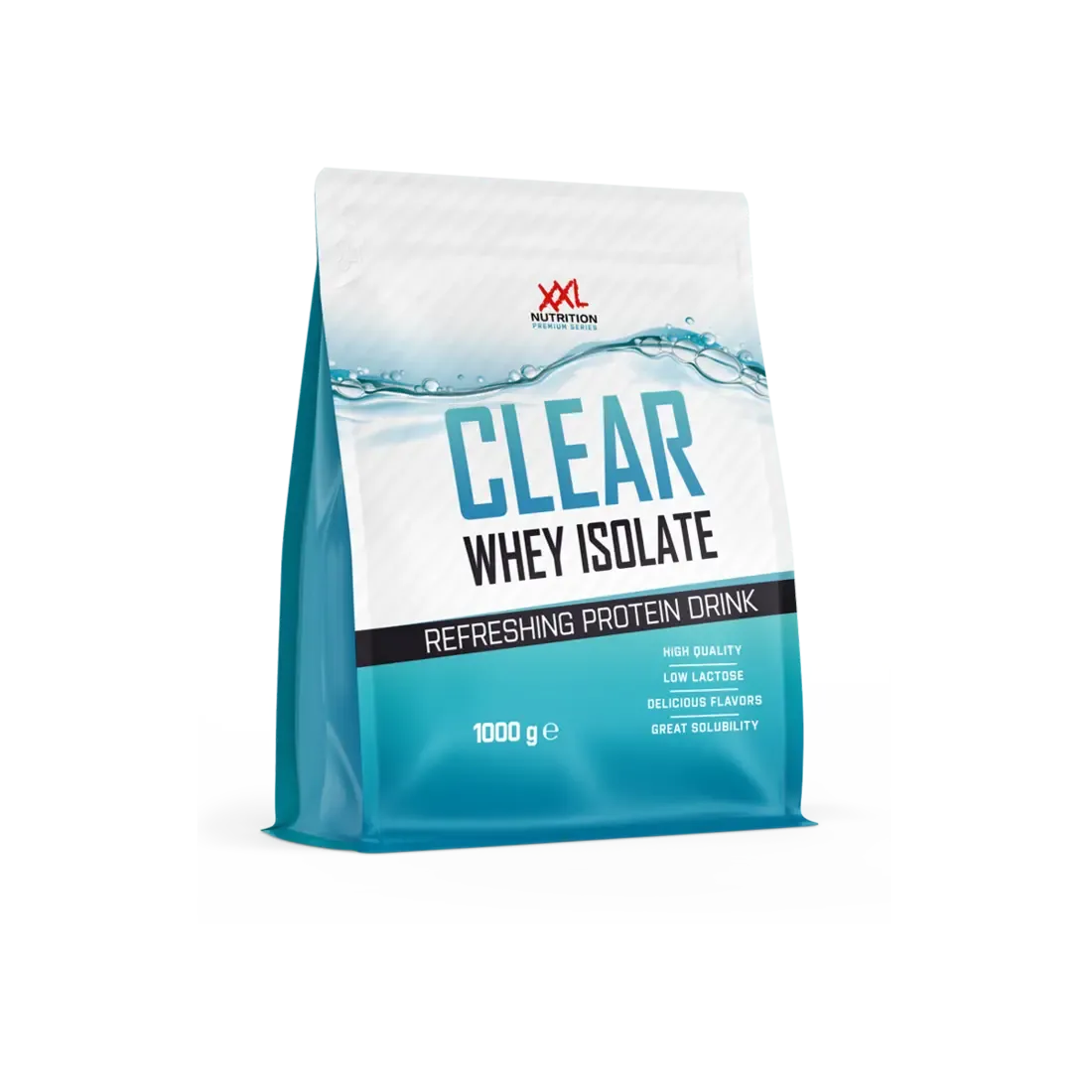 Officiële productfoto van XXL Nutrition Clear Whey Isolate.